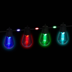 Șir de Lumini Solare RGB Inteligente – Control Bluetooth, 84+15 LED-uri, Telecomandă și Aplicație, Economie de Energie, 14.5m, Iluminare RGB Ajustabilă - Img 4