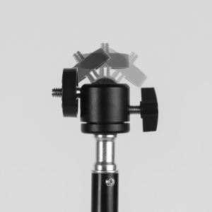 Trepied Universal din Aluminiu, Reglabil, Max. 210 cm, Stabil și Portabil cu Cap de Însurubare 1/4", Ideal pentru Foto și Video - Img 4