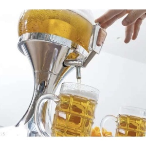 Dispenser de Băuturi/Dozator de Bere Ruhhy 3.5L - Design Atractiv, Capacitate Mare, Ideal pentru Orice Petrecere - Img 7