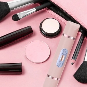 Epilator trimmer pentru față și bikini femei, fără durere, 2in1, cu încărcare USB-C - Img 4