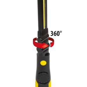 Lampă de Lucru COB-LED cu Acumulator PHENOM, 1800 mAh, Rotire 360°, Suport Magnetic, Iluminare Puternică, Design Compact – Ideală pentru Reparații, Camping, Urgențe - Img 3