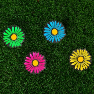 Lampă Solară LED pentru Grădină, Model Flori Colorate, Lumini Ambientale Automate, 360 cm, Rezistentă la Apă - Img 3