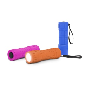 Lanternă LED Multifuncțională PHENOM - Iluminare Intensă, Mâner Antiglisant, Rezistentă la Apă și Murdărie, Cu Baterii Incluse, Disponibilă în Diverse Culori - Img 1