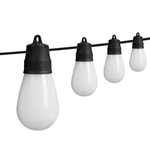 Șir Lumini Solare Inteligente LED RGBIC 15 Bucăți, 6,5m, Bluetooth, Design Vintage, Control App - Iluminare Exterioară Colorată și Eficientă - Img 4
