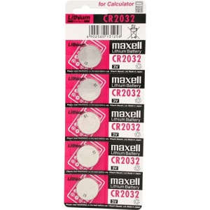 Baterie tip buton CR2032 Li • 3 V - MAXELL - Img 1
