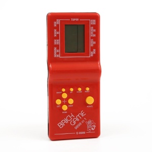 Consola Brick Game Retro – 9.999 Jocuri Preinstalate Inclusiv Tetris, Arcade Portabilă cu Ecran LCD, Alimentare cu Baterii AA, Disponibil în Mai Multe Culori - Img 4