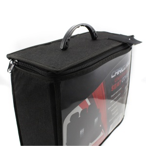 Huse Auto Universale CARGUARD Negre - Protecție Premium, Design Elegant, Instalare Ușoară, Potrivire Universală, Material Confortabil, Set Complet pentru Scaune - Img 4