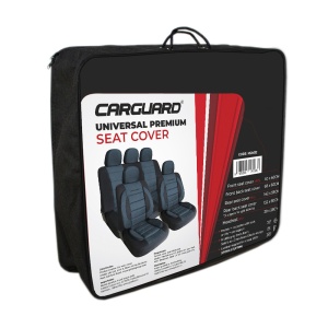 Huse Scaune Auto Universale Premium CARGUARD, Albastru+Negru, Design Elegant, Protecție Confortabilă, Instalare Ușoară - Img 2