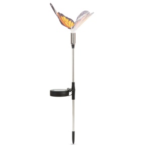 Lampă Solară LED Model Fluture, 65 cm, Iluminare Automată și Energie Solară, Design Feeric, Garden of Eden - Alb Rece, Autonomie 6-8 ore - Img 3