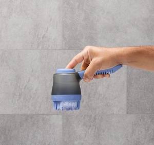 Perie de baie cu rezervor pentru animale de companie Bubblet Home Pet