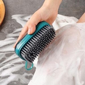 Perie de Curățat cu Distribuitor de Lichid - Eficiență Maximală în Îndepărtarea Murdăriei, Design Ergonomic, Ideală pentru Vase, Încălțăminte și Textile - Img 4