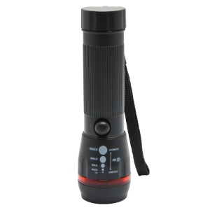 Phenom - Lanternă LED Ultra-Luminosă, Compactă și Rezistentă la Apă, Zoom Reglabil, Mâner Antiderapant, Ideală pentru Drumeții și Camping, Funcționează cu Baterii AAA - Img 1