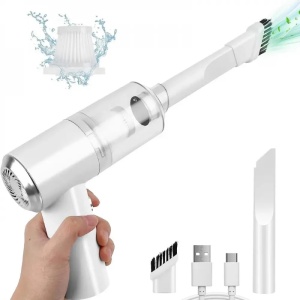 Aspirator Portabil Fără Fir, 3 în 1, 120W, 6000PA, Ușor și Durabil - Img 1