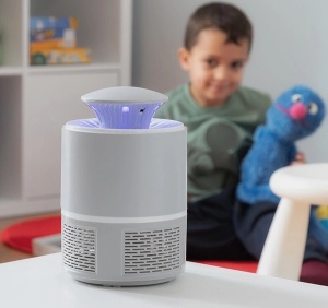 Lampa Anti Tantari cu UV, fara zgomot si fara radiatii, cu alimentare USB - ALB