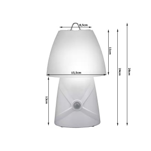  Lampă de Noapte LED RGB pentru Copii cu Senzor de Mișcare și Încărcare USB - Iluminare Colorată și Sigură