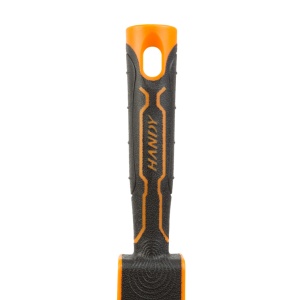 Mâner Ergonomic pentru Role de Vopsit 10" - Antiglisant, Ax Anticoroziv de 7,8 mm, Conectare Telescopica, Portocaliu și Negru - Img 2