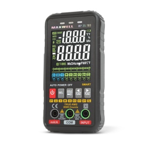 Multimetru Automat cu Afișaj Color de 3" - Funcție Automată, Detectare Tensiune NCV, Iluminare LED, Ergonomie Superioară, Transport Ușor - 4 x AAA - Img 3