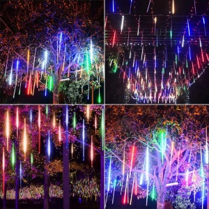 Ornament cu LED-uri Curgatoare Pentru Craciun, Exterior si Interior