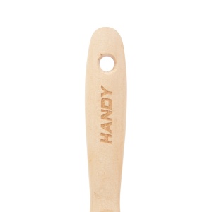 Pensulă de Vopsit cu Mâner din Lemn, Tub Inox, 2,5" - Ideală pentru Vopsele cu Solvenți și pe Bază de Apă - Img 3