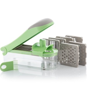 Razatoare profesionala pentru legume 7 in 1 cu mandolina si accesorii