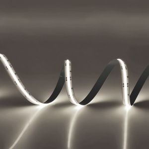 Banda LED COB Flexibilă - Alb Mediu 4000K, 12V, 11W/m, 320 LED-uri/metru, Lumină Uniformă, 5m/Pachet - Img 1