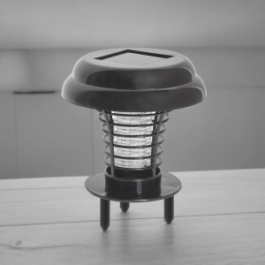 Capcană Solară pentru Insecte cu LED UV și LED Alb, Funcționare Automată, Până la 8 Ore, Rază 30m² - Img 1
