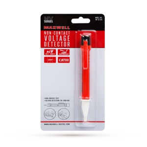 Detector de Tensiune Fără Contact Maxwell Digital cu Lampă LED - Siguranță și Precizie pentru Măsurări de 50 V - 1000 VAC - Img 3