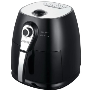 Friteuza AirFryer Royalty LINE RL-AF3.1, 1400 W, 3 Litri, Negru - Tehnologie Avansată de Gătit cu Aer, Preparate Sănătoase și Gustoase, Control al Temperaturii, Design Elegant - Img 2
