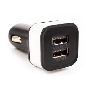Incărcător Auto USB Universal 2100 mA, Dublu Port, Design Compact - Încărcare Rapidă și Sigură pentru Toate Dispozitivele Mobile - Img 1