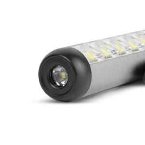 Lanternă LED Multifuncțională Phenom, Mod Lumină de Lucru, Baterie 400mAh, XPE + LED SMD, 500lm, IP55, Design Argintiu - Ideală pentru Asamblare, Ciclism, Pescuit - Img 2