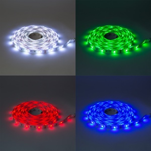 Set Banda LED RGB, 5m, Rezistent la Apă IP65, Control la Distanță, Iluminare Decorativă și Ambientală, 420lm/m – Flexibil și Adaptabil - Img 3