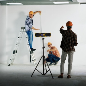Trepied Universal din Aluminiu, Reglabil, Max. 210 cm, Stabil și Portabil cu Cap de Însurubare 1/4", Ideal pentru Foto și Video - Img 6