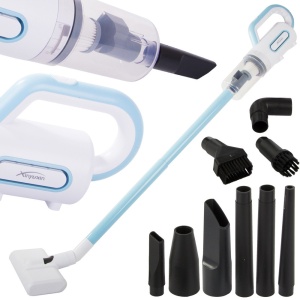 Aspirator Vertical de Mână fără Sac, cu Filtru, 800W, 6 Accesorii, Putere Maximă de Curățare - Img 1