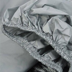 Huse Auto Premium din PEVA – Protecție Superioară împotriva Praf, Ploii, Soarelui și Zăpezii, Material Impermeabil și Rezistent UV, Elastic de Compresie Puternic, Gri Argintiu - Img 4