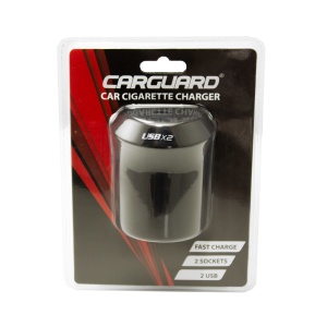 Încărcător Auto Multifuncțional cu 2 Porturi USB și 2 Mufe Brichetă - Alimentare Eficientă și Rapidă, 12/24V, 5V 2.1A, Max. 65W, Ideal pentru Călătorii - Img 3