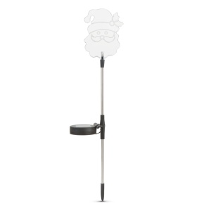 Lampă Solară LED „Moş Crăciun” - Iluminare Ambientală Autonomă, Rezistentă la Intemperii, Instalare Ușoară, 30cm, Alb Rece - Img 3