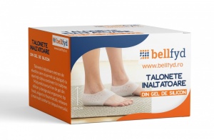 Talonete înălțătoare din Gel de Silicon Elivate, Reutilizabil, transpirabil și anti-miros