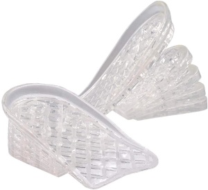 Talonete inaltatoare din gel de silicon suport calcaie, lavabile, marime unica, unisex
