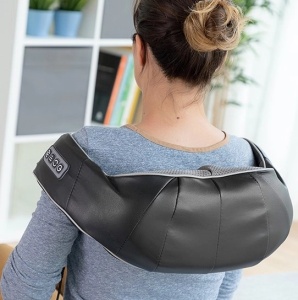 Aparat Profesional pentru masaj cervical, spate, lombara si picioare - Shiatsu cu 4 puncte de masaj