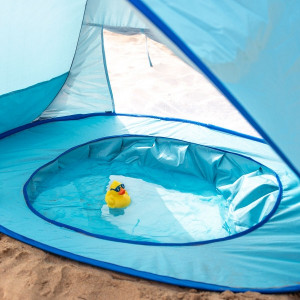Cort de plajă cu piscină pentru copii - Creează o zonă de joacă sigură și confortabilă