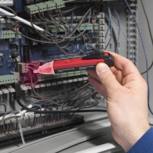 Detector de Tensiune Fără Contact cu LED - Siguranță și Eficiență în Detectarea Tensiunii AC, Portabil, cu Semnal Luminos și Sonor - Img 3