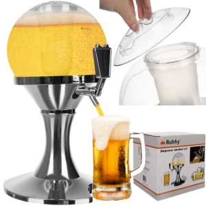 Dispenser de Băuturi/Dozator de Bere Ruhhy 3.5L - Design Atractiv, Capacitate Mare, Ideal pentru Orice Petrecere - Img 2