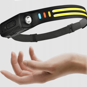  LuminaMAGIC 3în1 - Lanterna Frontală cu Senzor COB Ultraluminos pentru Activități și Muncă Specializată