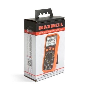 Multimetru Digital Maxwell MX 25223 - Tester Baterie, Măsurare Temperatură, Funcție Lumină de Lucru, Precizie Înaltă, Ușor de Utilizat, Durabil - Img 4
