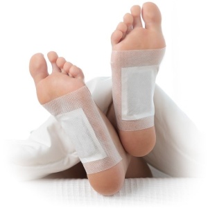 Plasturi Detoxifiere Pentru Talpi cu Bamboo || 10 Plasturi detox || Aplicare pe tălpile picioarelor timp de 6-8 ore
