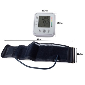 Tensiometru electronic de braț cu carcasă LCD - Monitorizare ușoară a tensiunii arteriale - Img 3