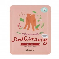 Mască anatomică facială pe suport bumbac Ginseng Roșu Corean Red Ginseng Repairing Mask Sheet SKIN79 - fermitate și regenerare