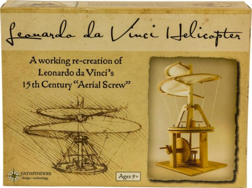 Elicopterul-Leonardo Da Vinci-kit educativ
