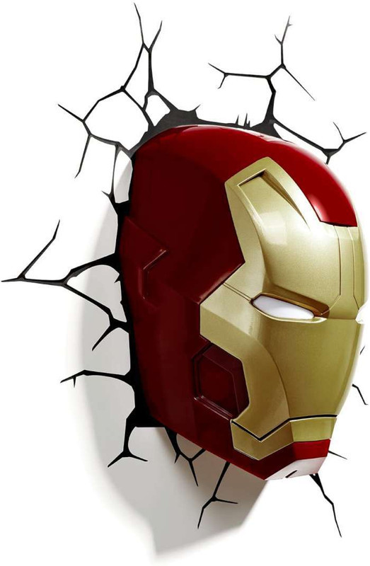 Lampa de perete Iron Man
