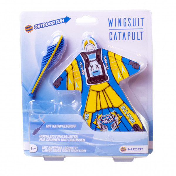 Planor Wingsuit Catapult, prastie inclusa, 22 cm x 17 cm x 4 cm, + 6 ani